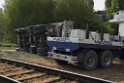 Schwerer VU LKW Zug Bergheim Kenten Koelnerstr P392